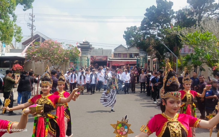 Kedatangan MPR RI ke Kompleks Makam Bung Karno, Selasa 4 Agustus 2026. (Foto : Ist.)