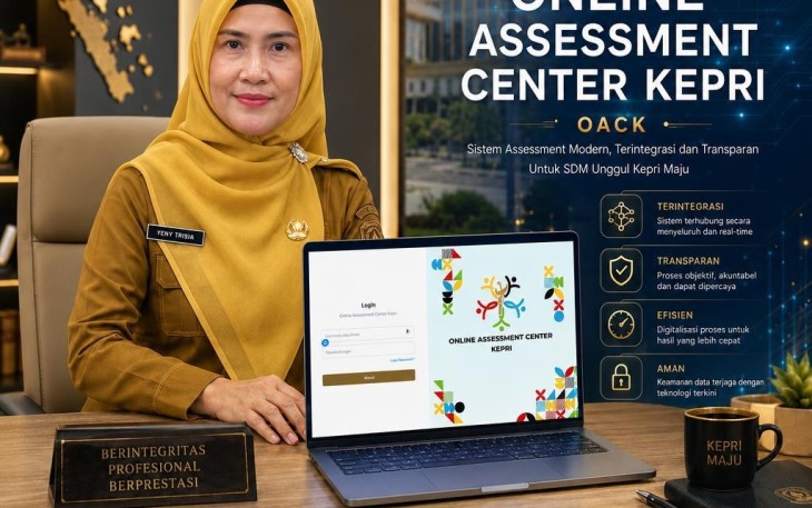 Kepala BKD dan KORPRI Provinsi Kepulauan Riau Ibu Yeny Trisia Isabella, S.Sos,. M.M.