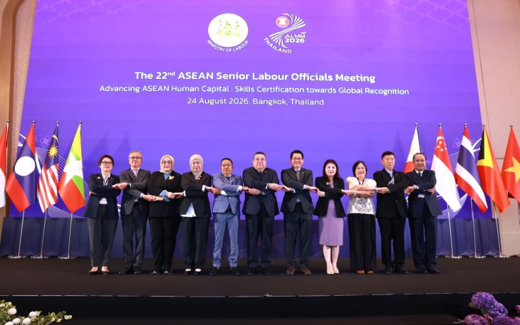 Pertemuan Pejabat Senior Ketenag akerjaan ASEAN (Senior Labour Officials Meeting/SLOM) di Bangkok, Thailand, 23–27 Agustus 2026