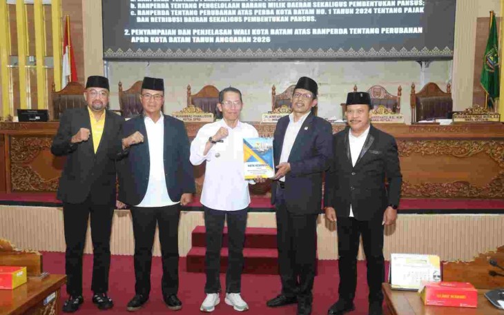 Wali Kota Sampaikan Nota Keuangan RAPBD Perubahan Rp 4,55 T