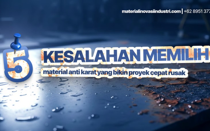 5 Kesalahan Memilih Material Anti Karat