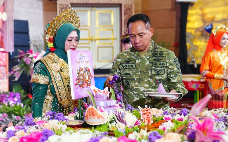 IKKT Pragati Wira Anggini memperingati Hari Ulang Tahun ke-60 dengan menggelar acara puncak di Aula Gatot Subroto, Mabes TNI, Cilangkap, Jakarta, Selasa (4/8/2026).