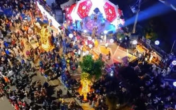 Kawasan Belungguk Point di Jalan S Parman bertransformasi menjadi pusat hiburan dan ekonomi kreatif yang tak pernah sepi pengunjung