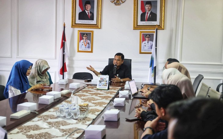 Diskominfo Kepri saat Terima Audiensi BRINUS Kepri