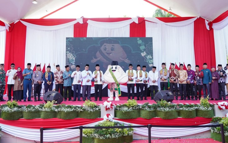 Sekda Bengkulu Buka Launching MTQ XXXVII /Foto : MC 