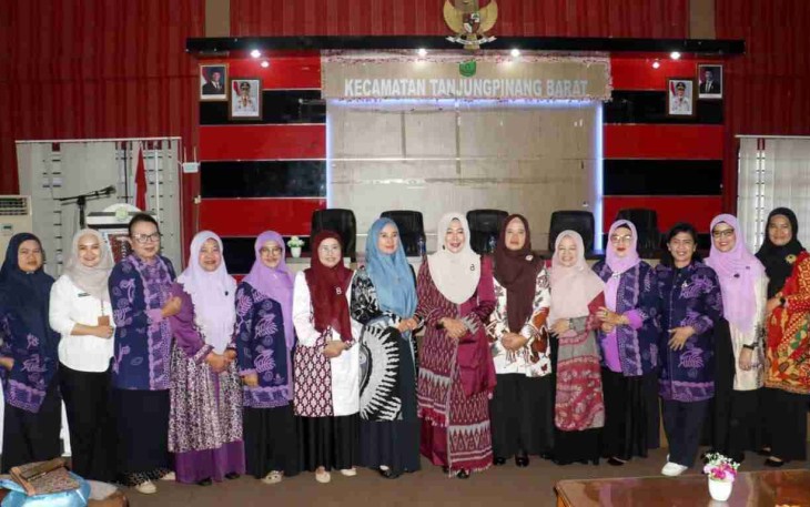 Ketua GOW Handayani saat hadiri pertemuan rutin bulanan GOW