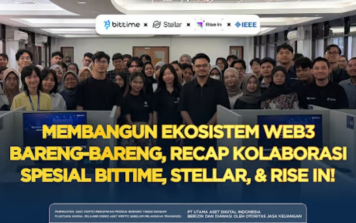 Bittime Perkuat Strategi "Regulatory-First dan User-Centric" di Era Aset Kripto Indonesia Bersama IPB, Stellar, dan Rise In
