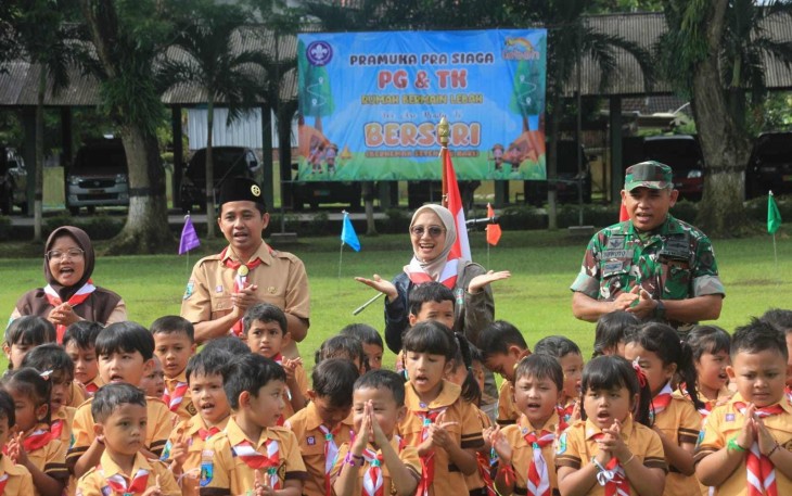 Pramuka Pra Siaga Bersama TK Rumah Bermain Lebah
