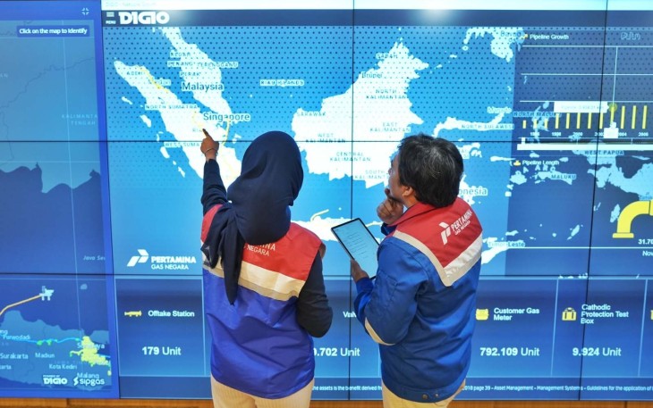 Ilustrasi staf PGN