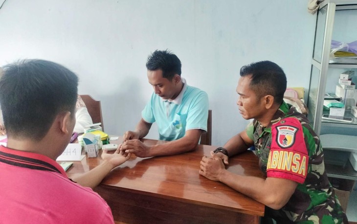 Pendampingan kegiatan posyandu ILP di wilayah desa binaan 