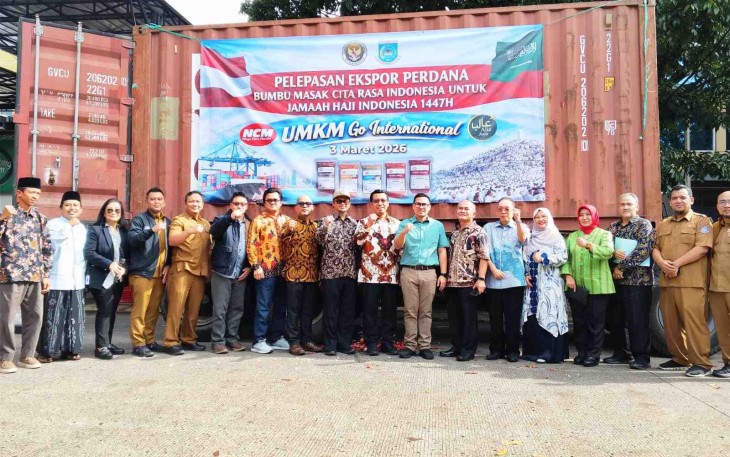 Ekspor Perdana  76 Ton Bumbu ke Arab Saudi, Selasa (3/3)
