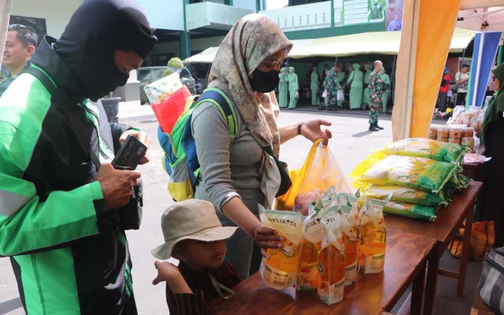 Bazar murah Kodim Tulungagung 