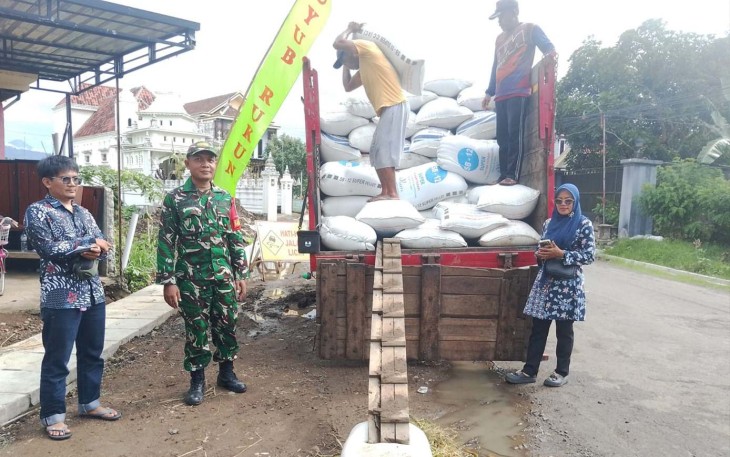 Penyerapan gabah petani desa binaan 