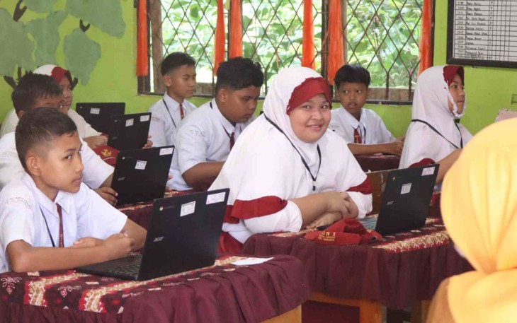 Suasana ruang belajar