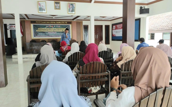 Penyuluhan penanggulangan bencana alam