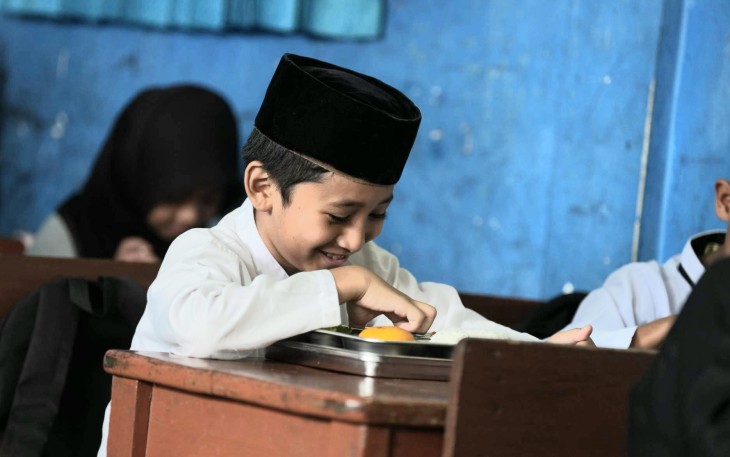 Daniel siswa SDN 01 Jogjogan