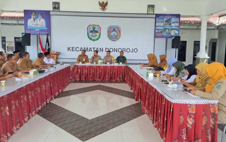 Rakorwil Lintas Sektoral di Wilayah Donorojo