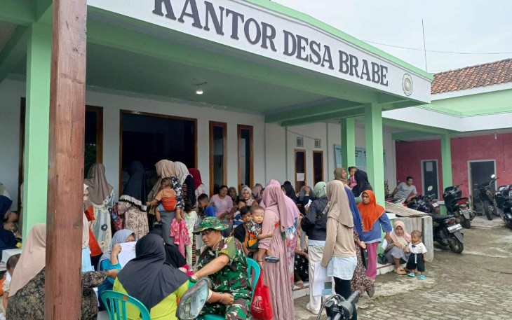 Pelayanan kesehatan di lokasi TMMD