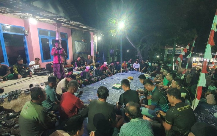 Tasyakuran bersama warga dusun Klagin