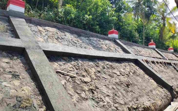 Pengerjaan TPJ Kodim Trenggalek