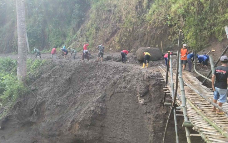 Banjir dan longsor melanda dukuh Kates