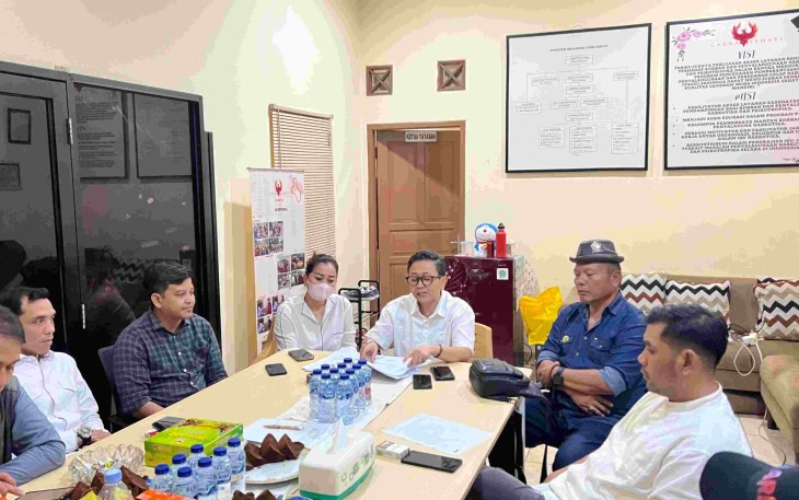Konferensi pers Yayasan Rehab Cakra Sehati