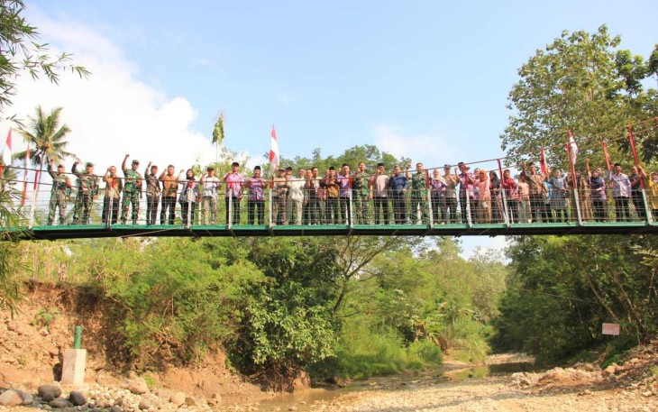 Jembatan garuda Kabupaten Trenggalek