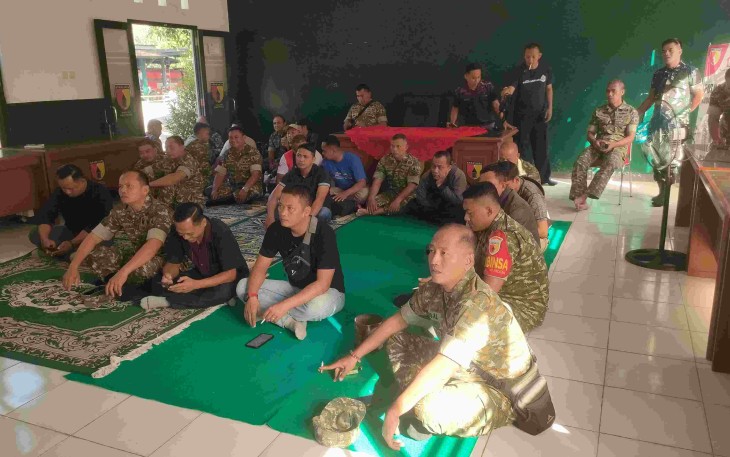 Nobar puala dunia Kodim 0801 Pacitan
