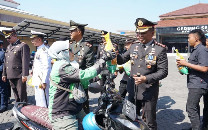 Kapolresta Sidoarjo Kombes Pol Christian Tobing