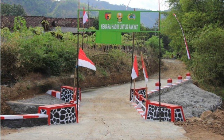 Jembatan Armco Desa Sumberjo