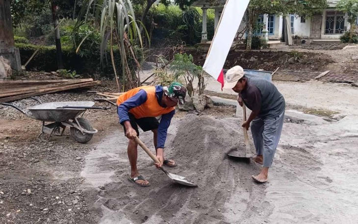 Antusias warga dukung percepatan pembangunan TMMD