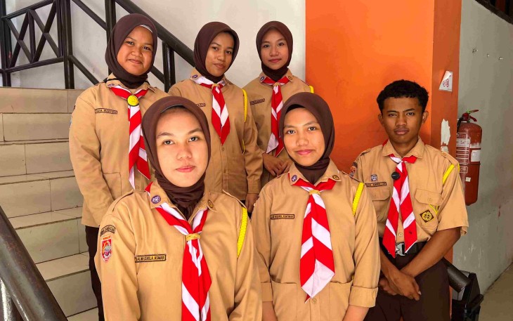 Siswa Sekolah Rakyat Makassar
