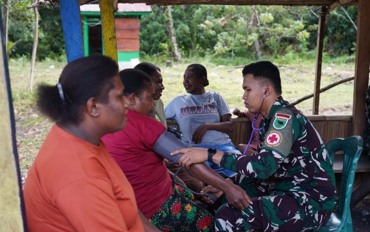 Pelayanan kesehatan warga Kampung Sesor