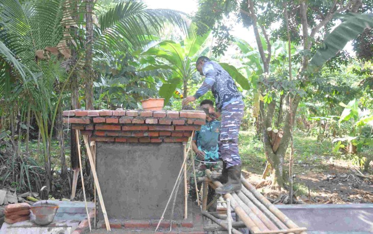 Pembangunan Tugu Prasasti TMMD ke-129