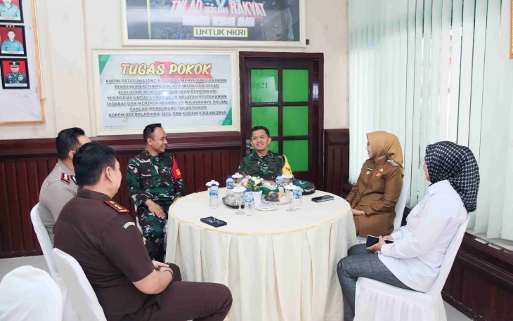 Tim Wasev TMMD ke-129 di Makodim 0821/Lumajang