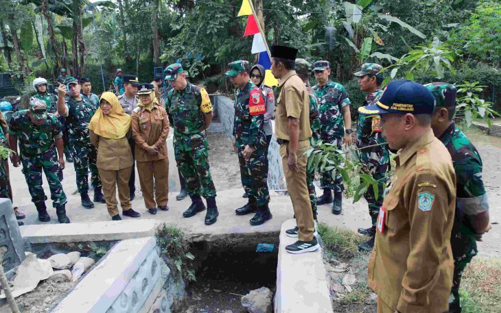 Ketua Tim Wasev TMMD ke-129, Ir Pusterad, Brigjen TNI Mukhlis