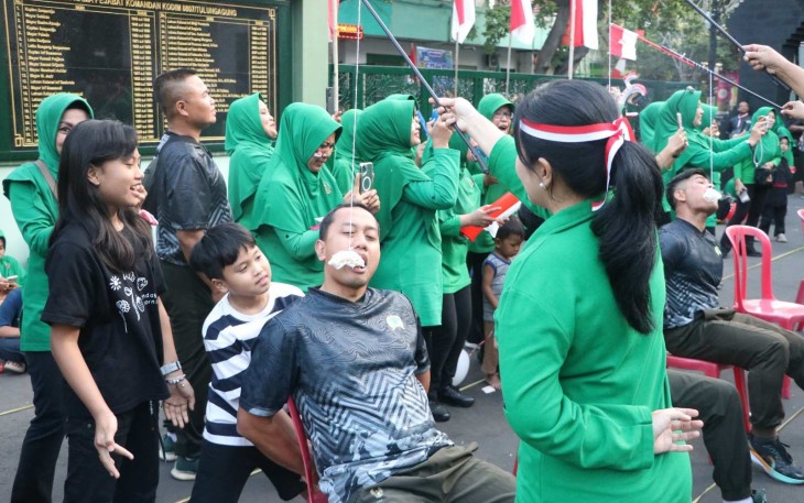 Semarak lomba Agustusan Kodim 0807 Tulungagung