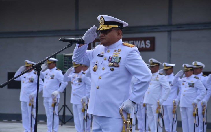 Wadan Kodaeral XIV Laksamana Pertama TNI Tommy Herlambang