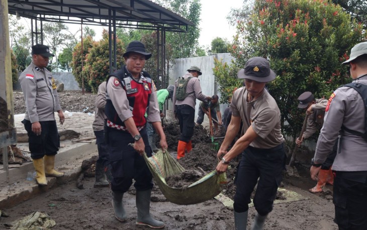 Sinergi Polisi dan Warga, Masjid Syuhada, Bener Meriah Bangkit dari Duka Bencana