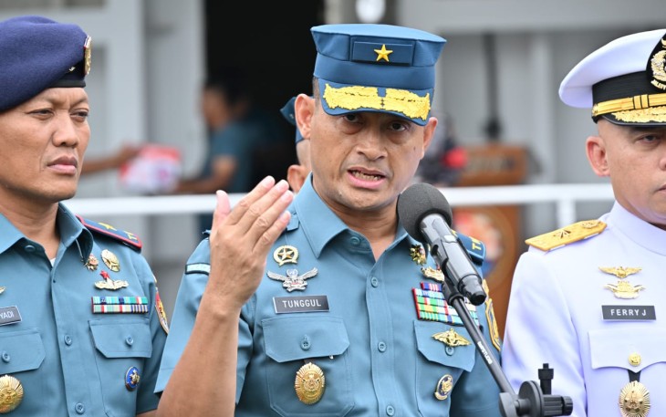 Kepala Dinas Penerangan Angkatan Laut (Kadispenal) Laksamana Pertama TNI Tunggul, M.Han