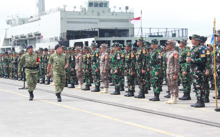 Taruna Akademi TNI Hadir Bantu Masyarakat Aceh
