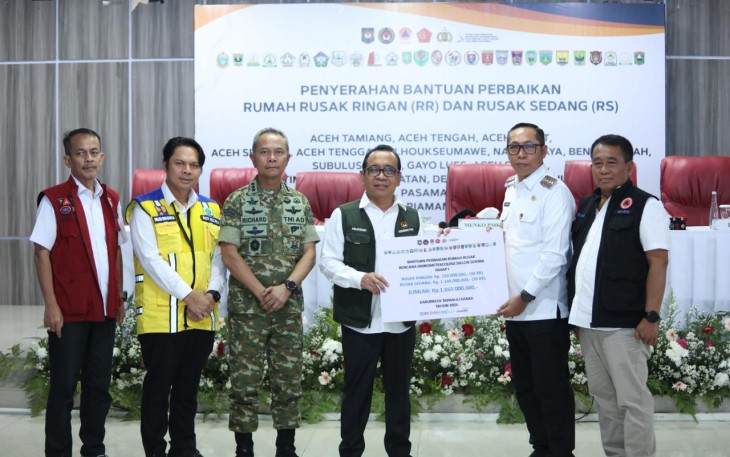 86 Keluarga di Tapanuli Utara Terima Dana Perbaikan Rumah Rusak dari Pemerintah Pascabencana Banjir dan Longsor