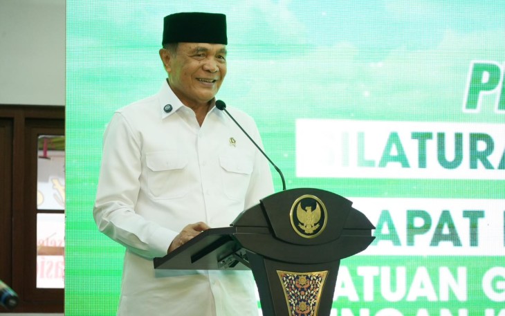 Menko Polkam Jenderal TNI (Purn) Djamari Chaniago 