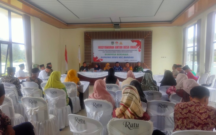 Musyawarah antar desa di wilayah binaan