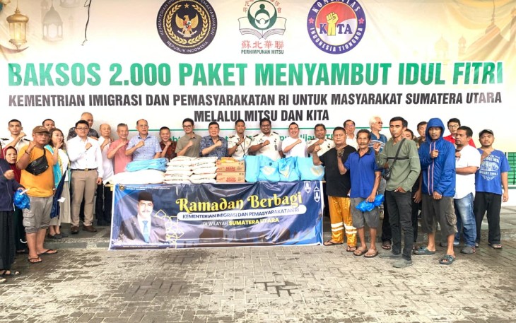 Paket Bantuan Ramadan Kemenimipas Sumut 
