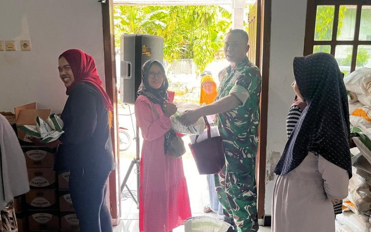 Penyaluran Cadangan Pangan di Pacitan 