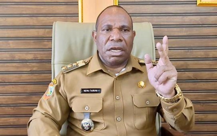 Pj Sekda Kabupaten Puncak, Nemu Tabuni