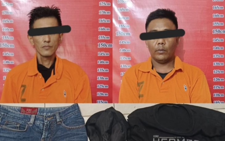 Pelaku pencurian motor