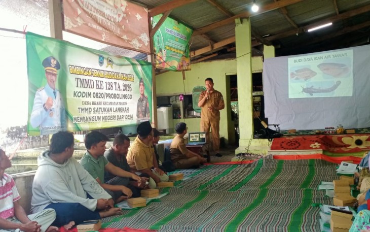 Bimtek budidaya lele di Desa Brabe