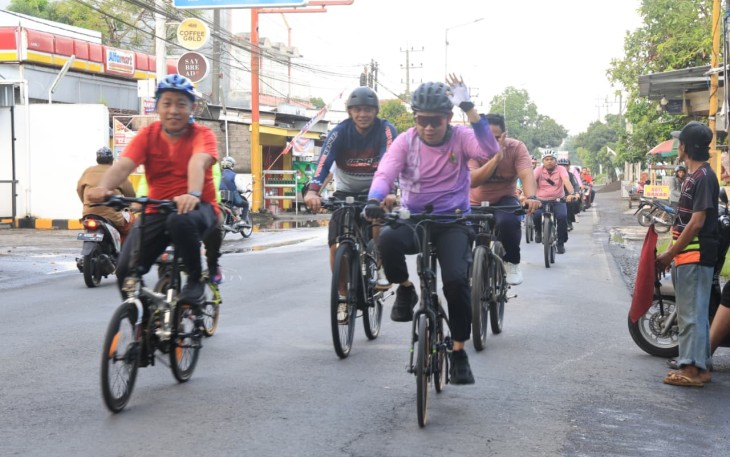 Gowes Ontel Jadi Simbol Kebersamaan ASN